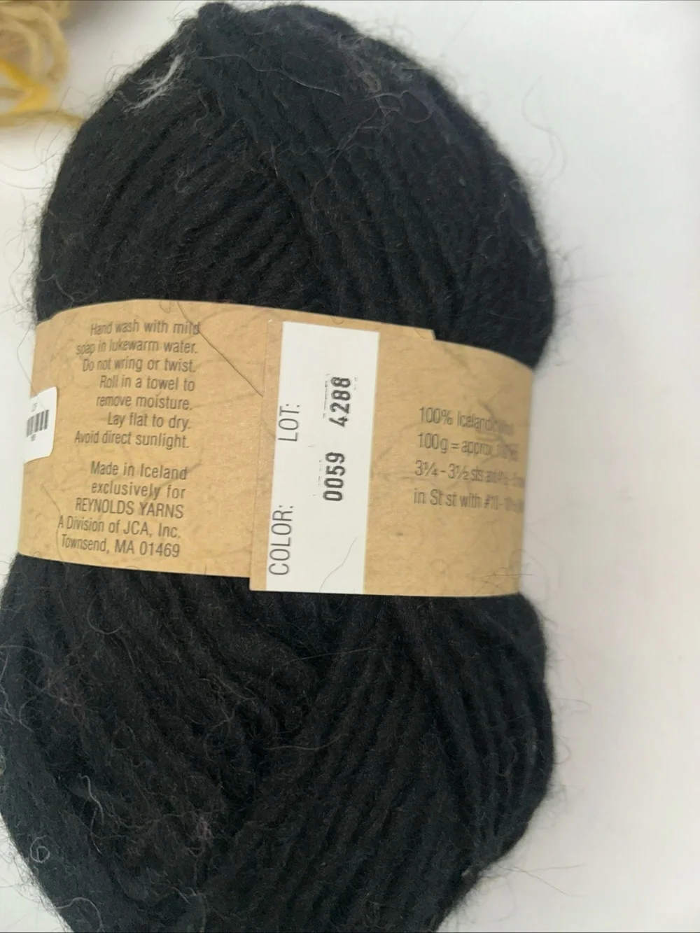Lopi Reynolds Icelandic Wool Mixed Lot 5+ Skeins Yellow Black Red Tan Green/brwn